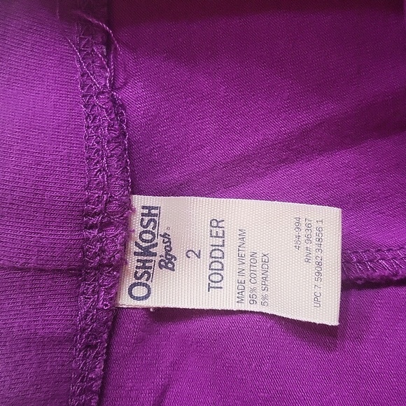 OSH KOSH Toddler girls matching set- long sleeve tunic and leggings size 2T - Picture 5 of 6